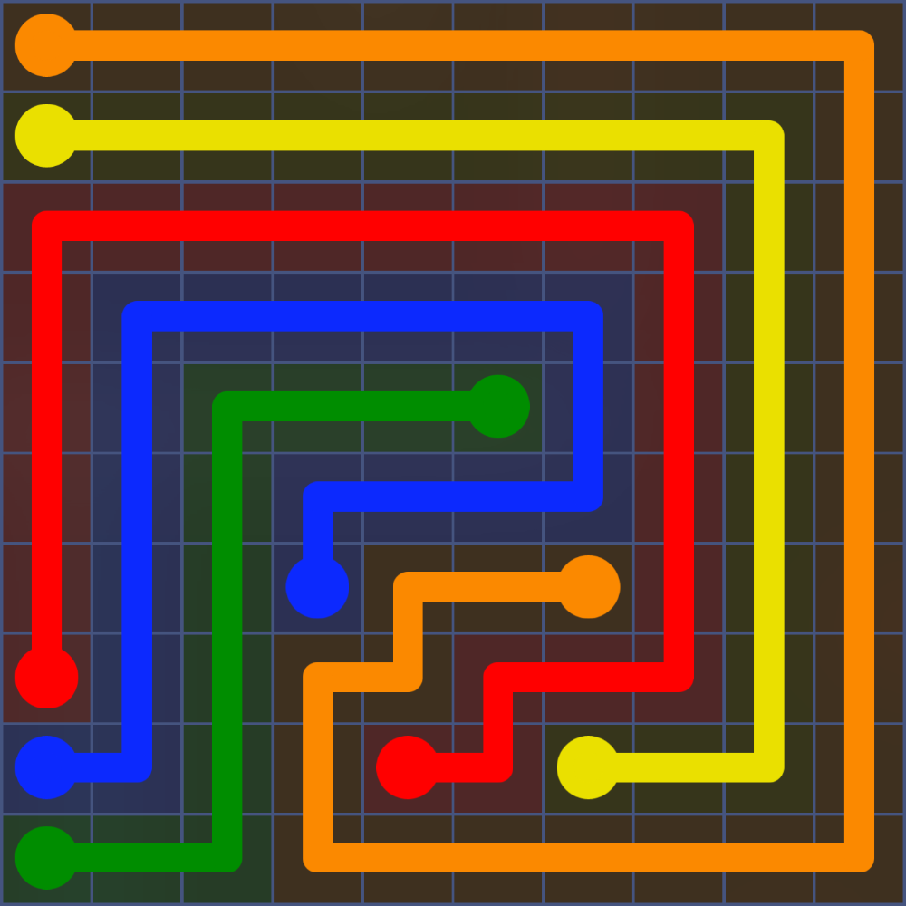 Flow Free 5159 Solution