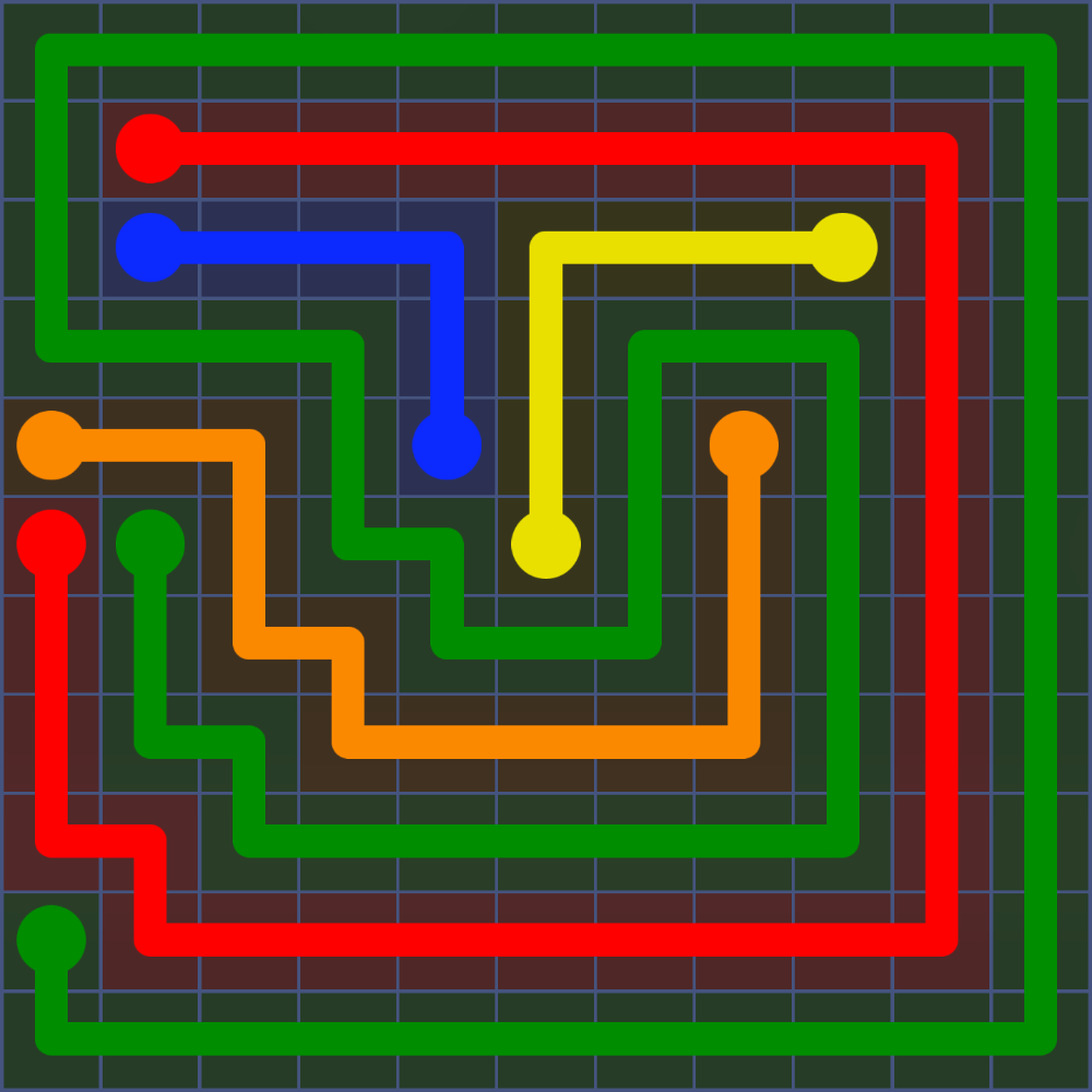 Flow Free 5180 Solution