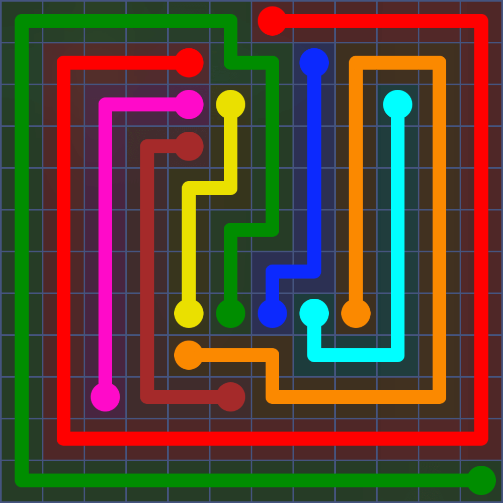 Flow Free 5191 Solution