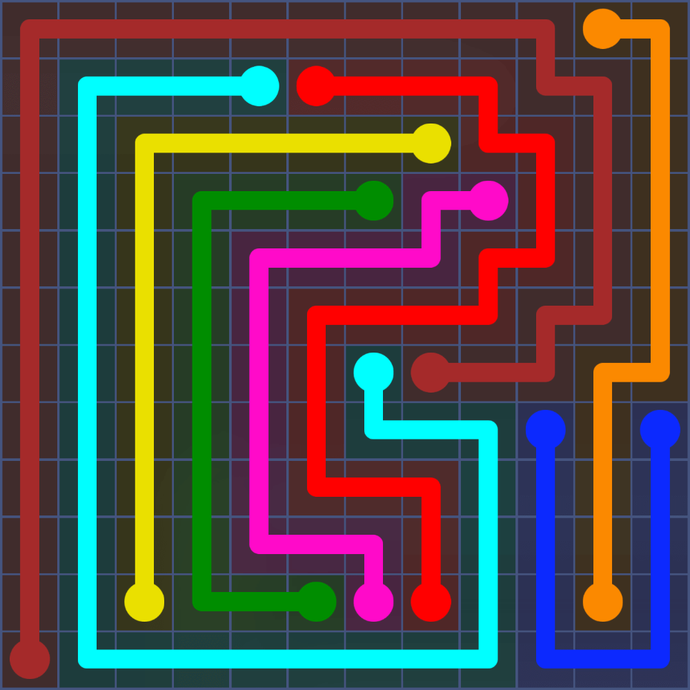 Flow Free 5196 Solution