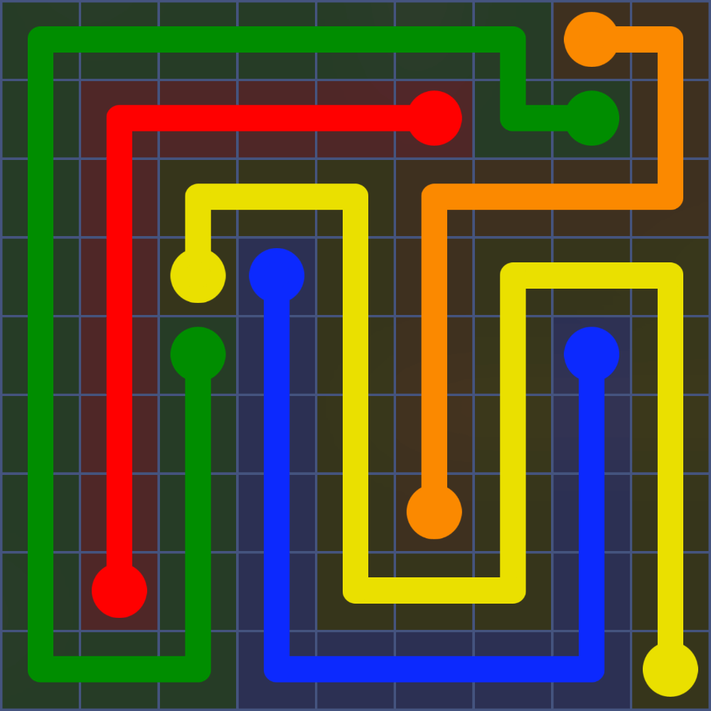 Flow Free 5122 Solution