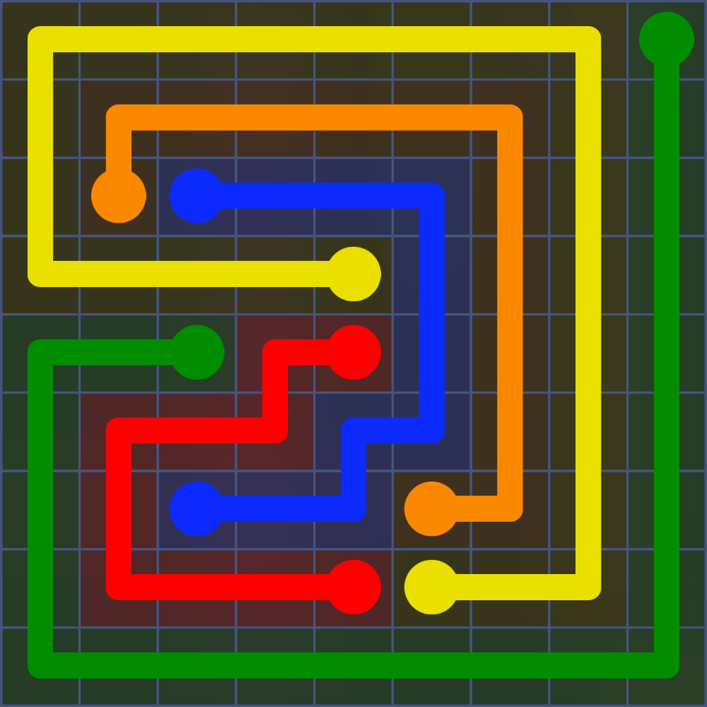 Flow Free 5127 Solution