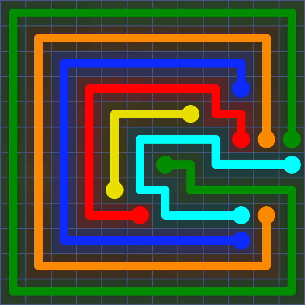 Flow Free 5045 Solution