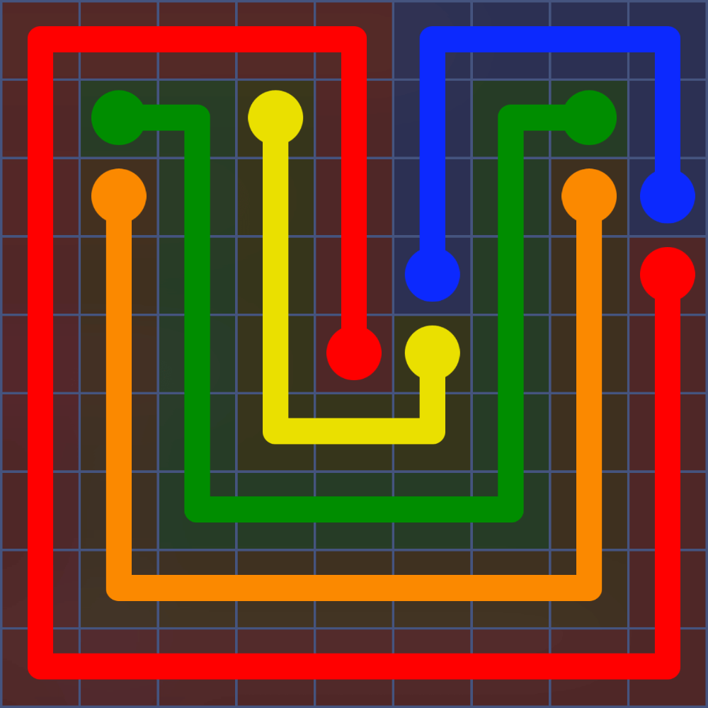 Flow Free 4962 Solution