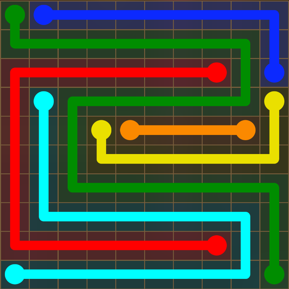 Flow Free 5537 Solution