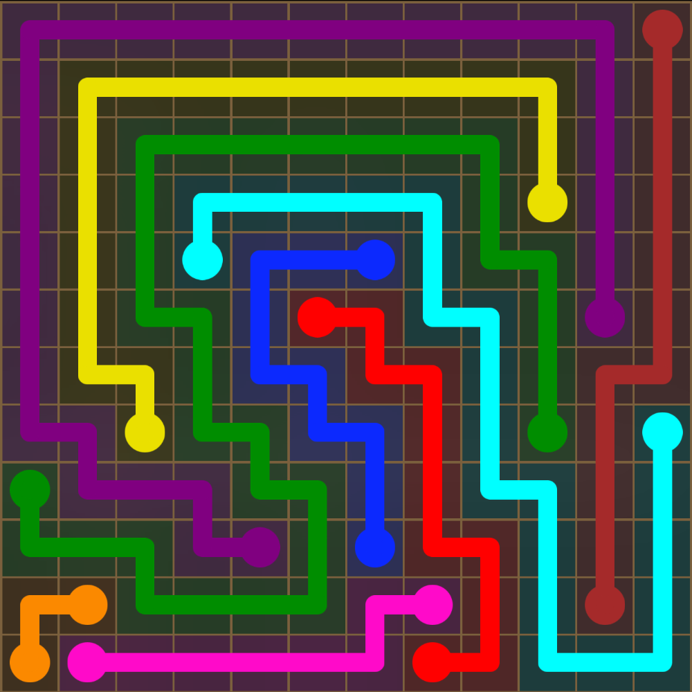 Flow Free 5523 Solution