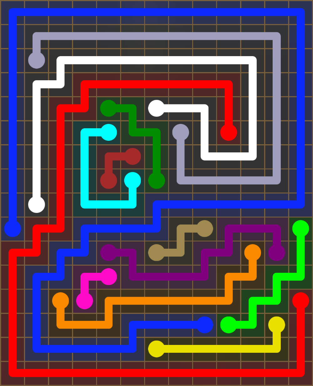 Flow Free 5887 Solution