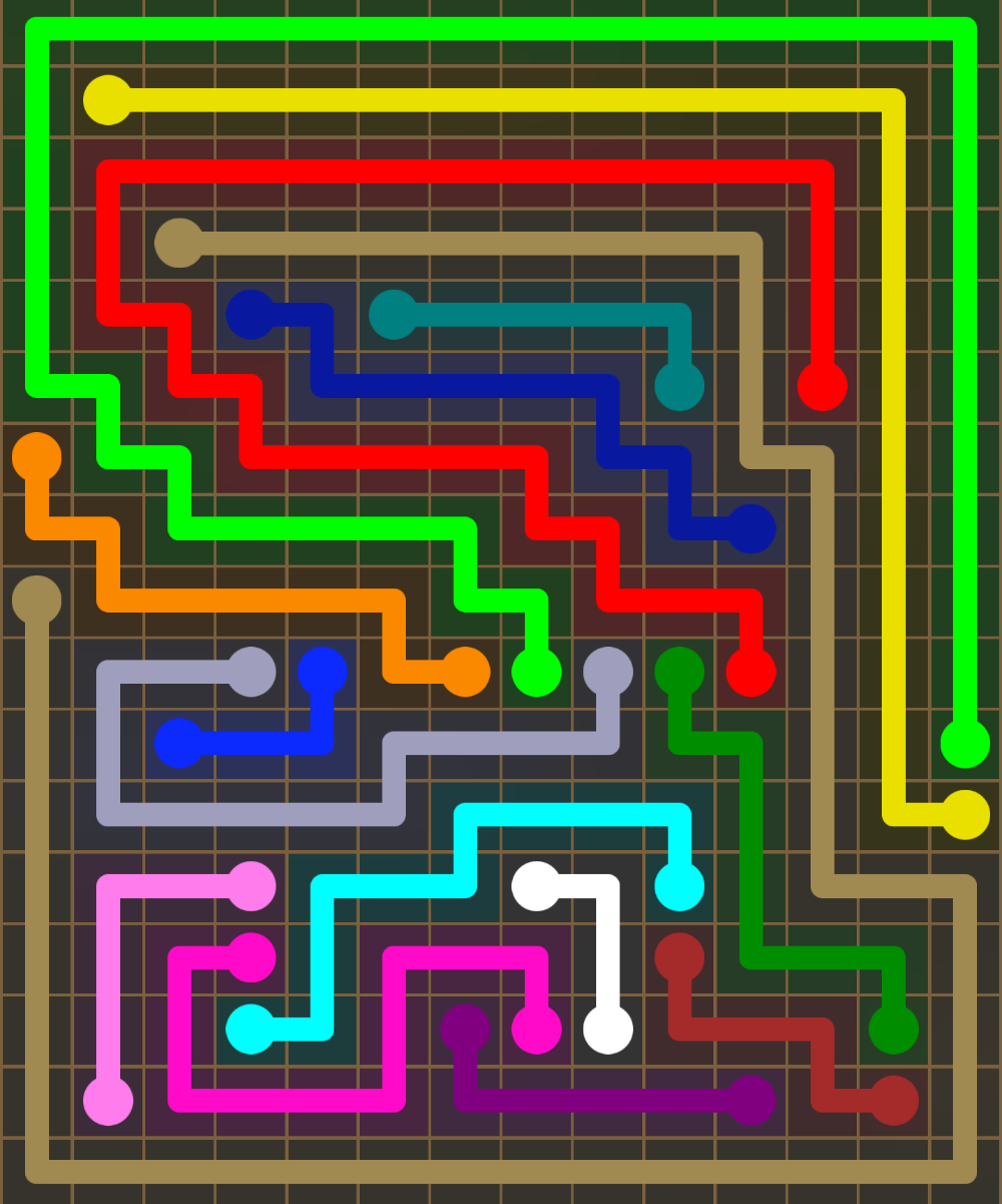 Flow Free 5922 Solution