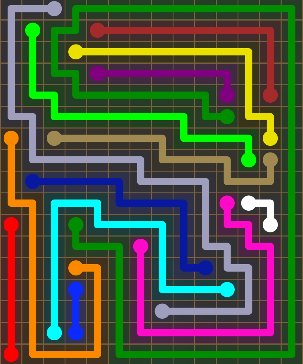 Flow Free 5913 Solution