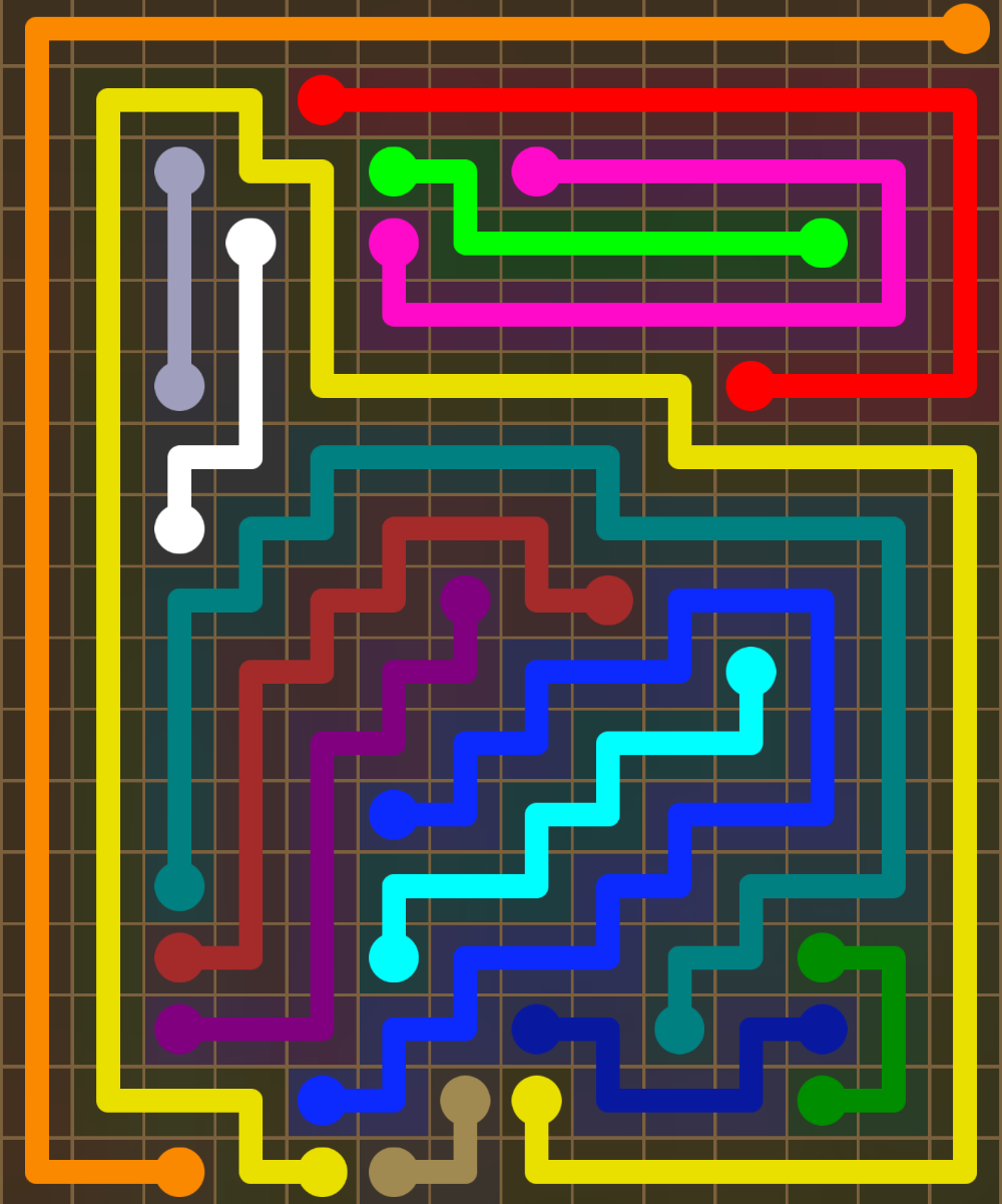 Flow Free 5917 Solution