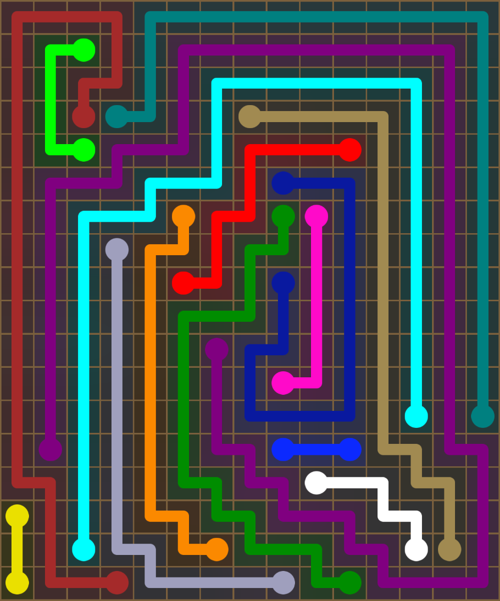 Flow Free 5944 Solution