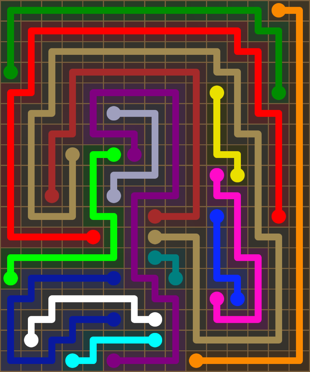 Flow Free 5945 Solution