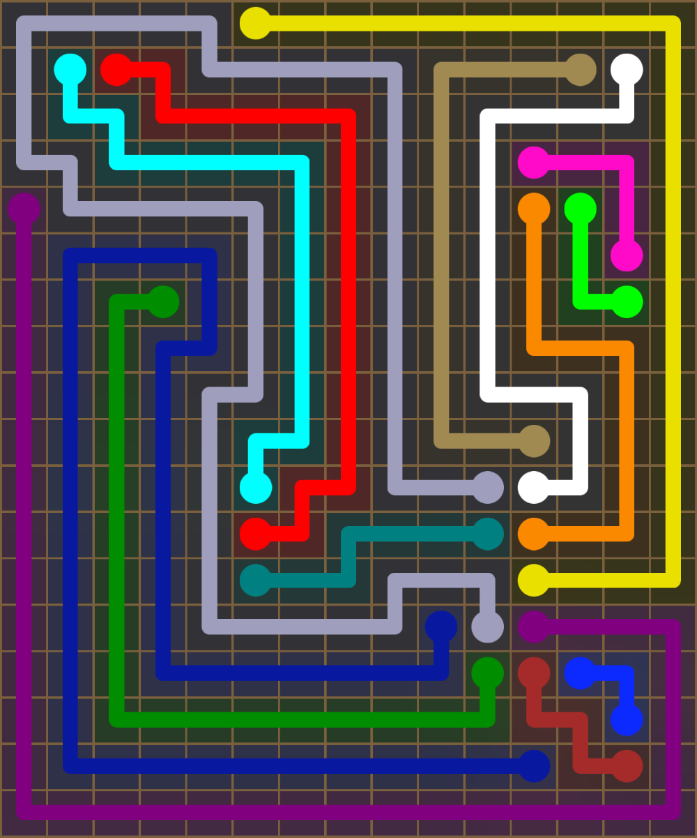 Flow Free 5948 Solution