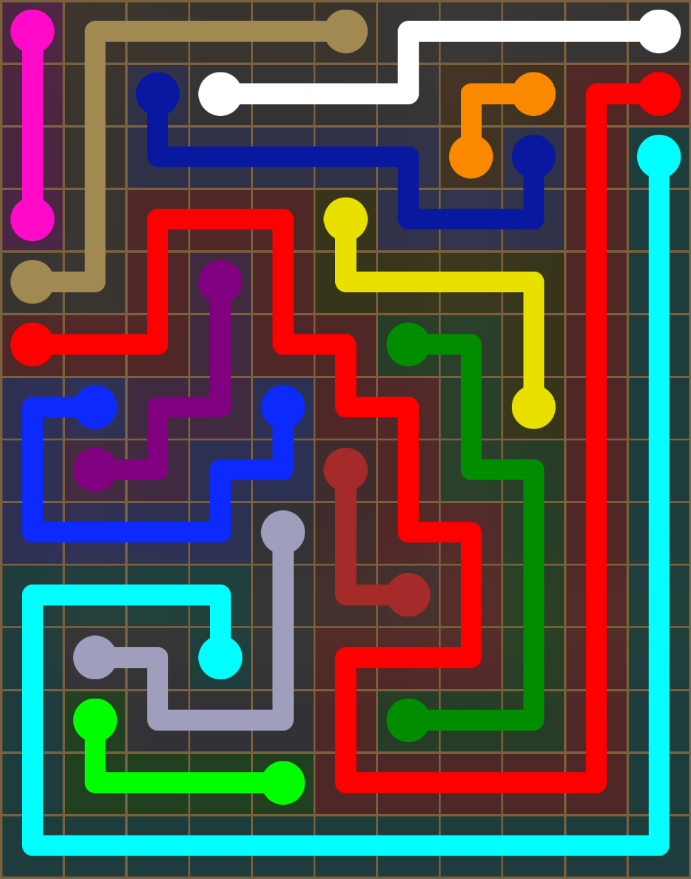 Flow Free 5682 Solution