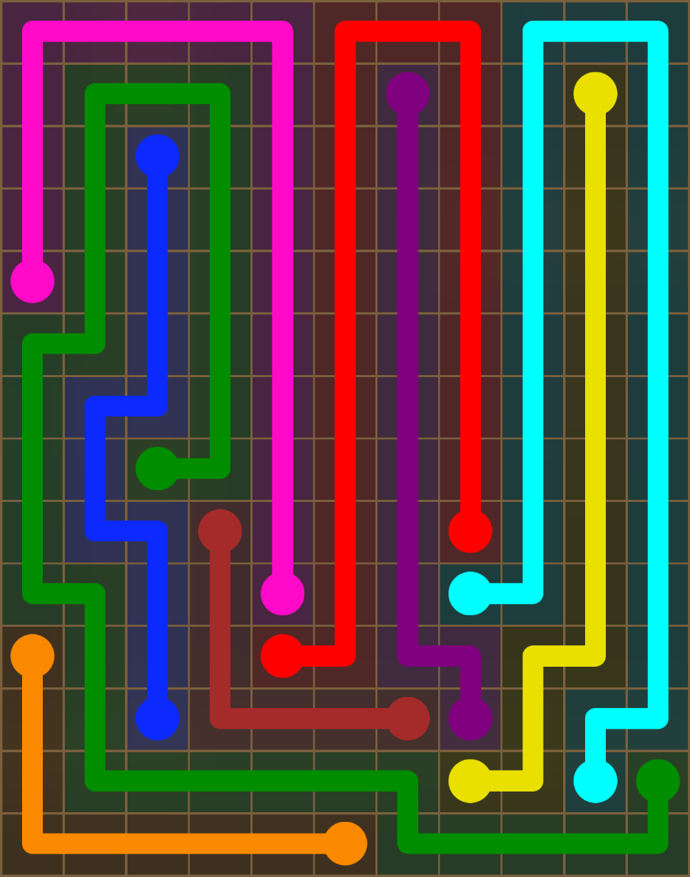 Flow Free 5693 Solution