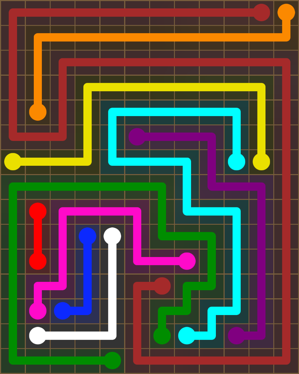 Flow Free 5727 Solution