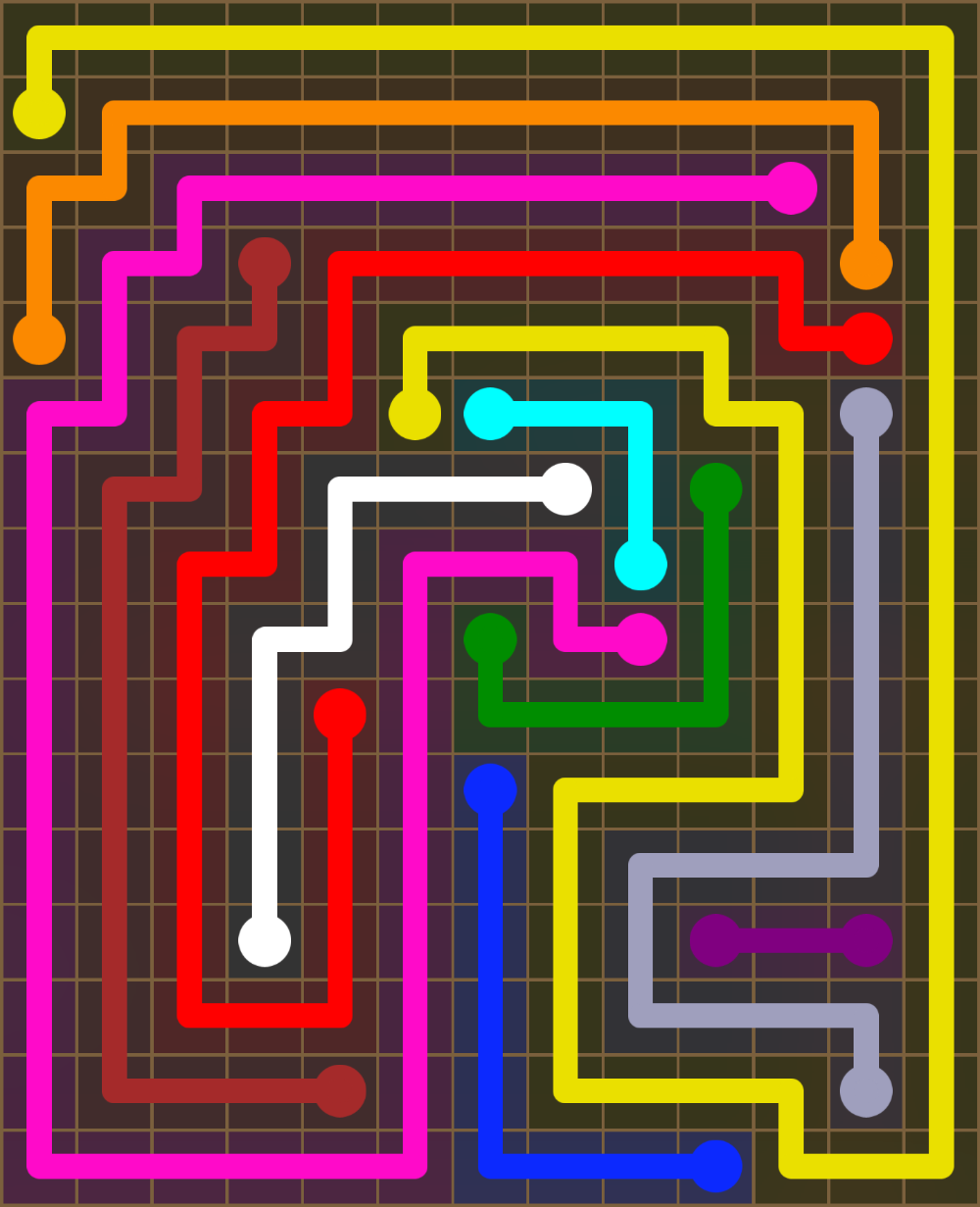 Flow Free 5757 Solution