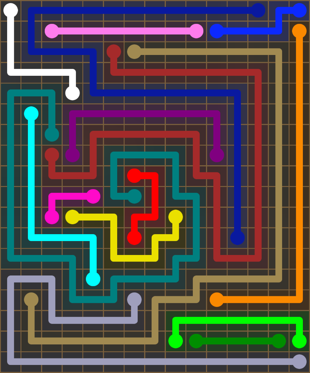 Flow Free 5793 Solution