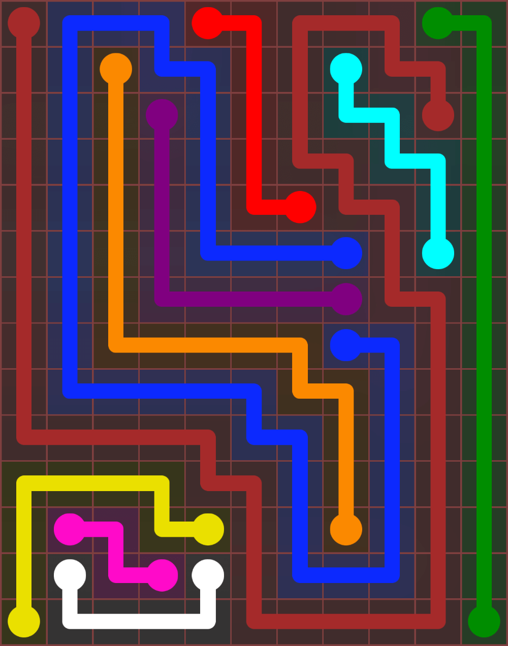 Flow Free 6426 Solution