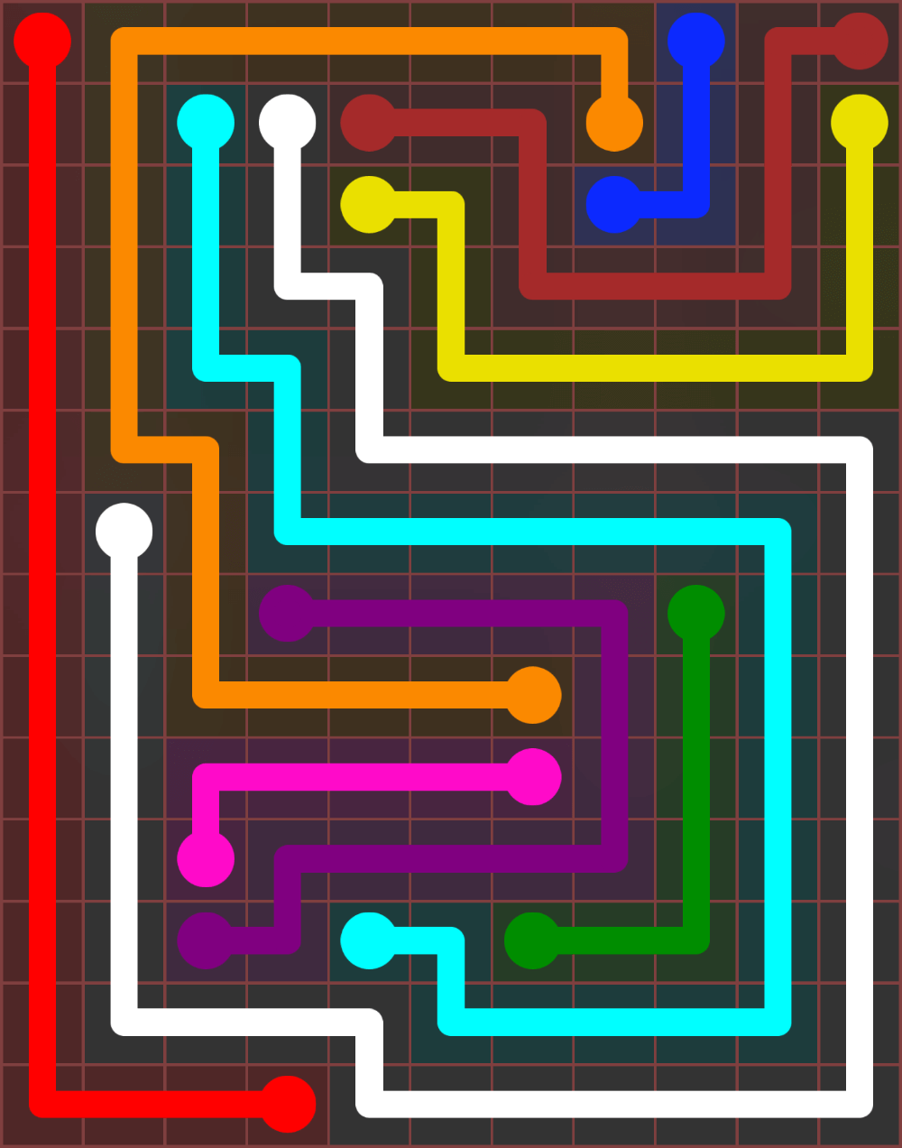 Flow Free 6571 Solution