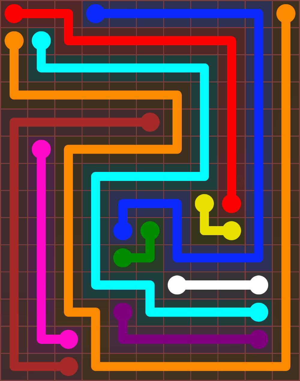 Flow Free 6601 Solution