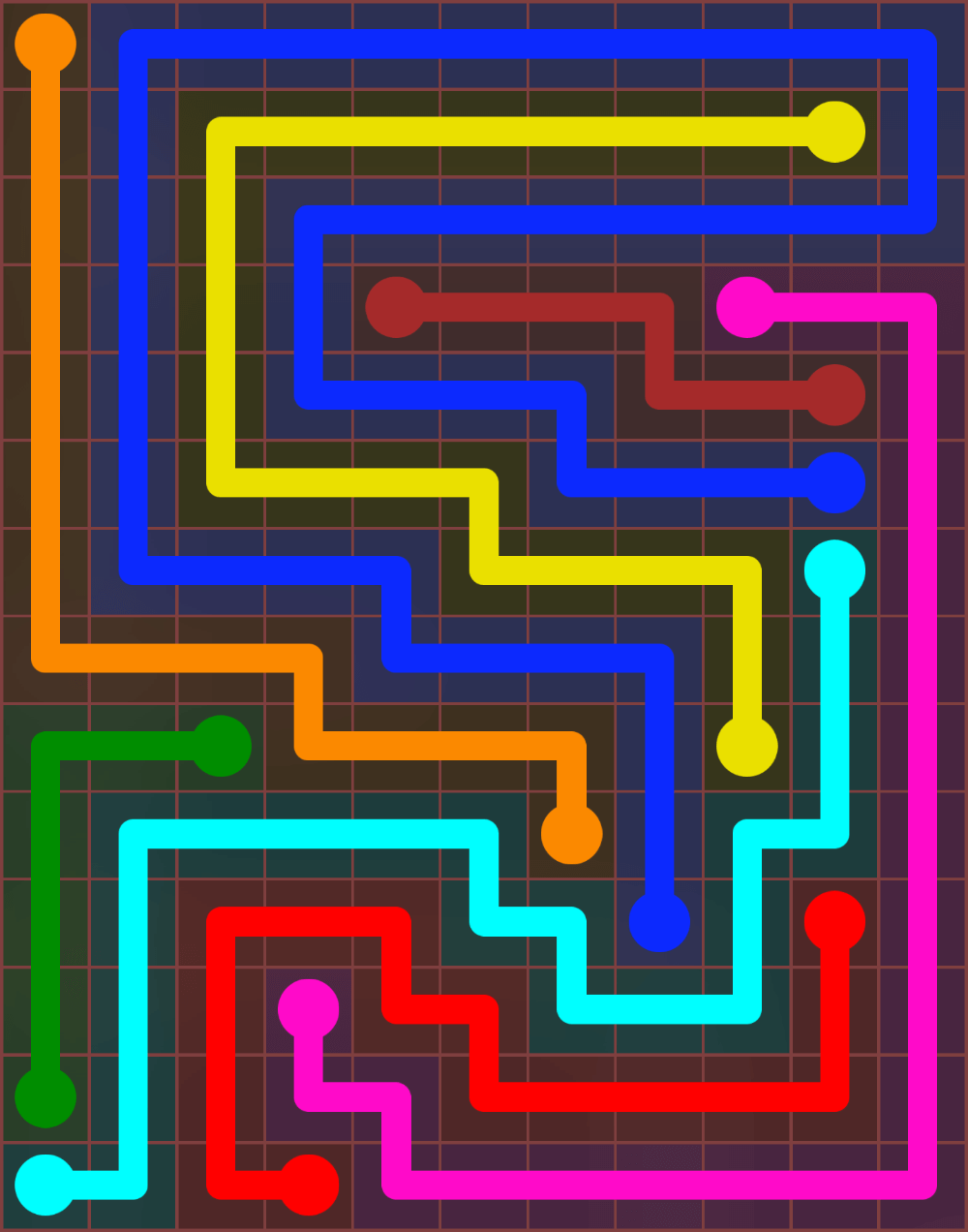 Flow Free 6660 Solution