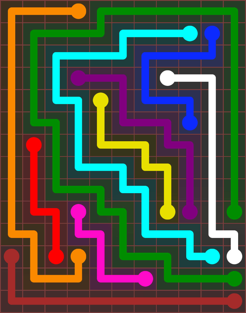 Flow Free 6759 Solution