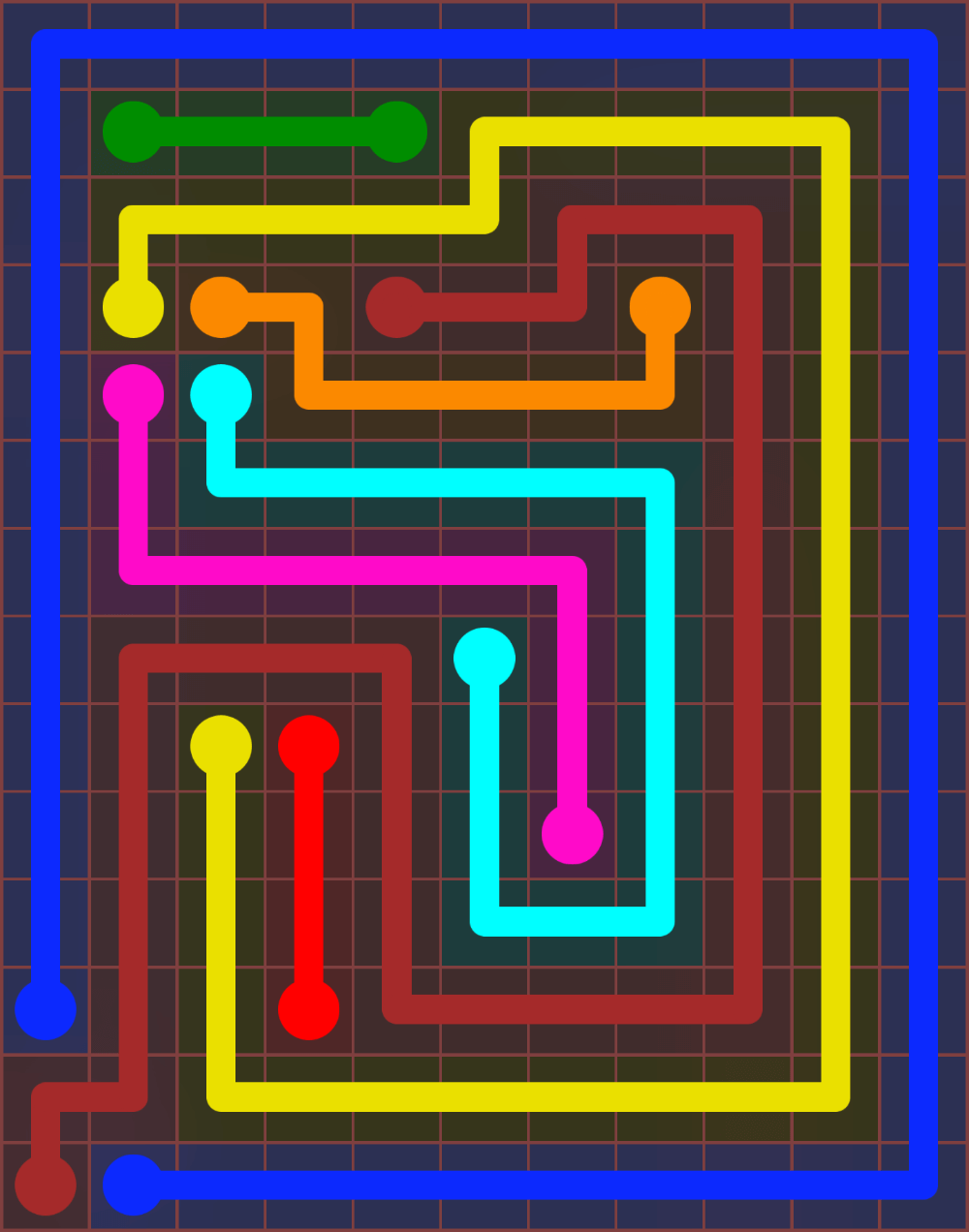 Flow Free 6773 Solution