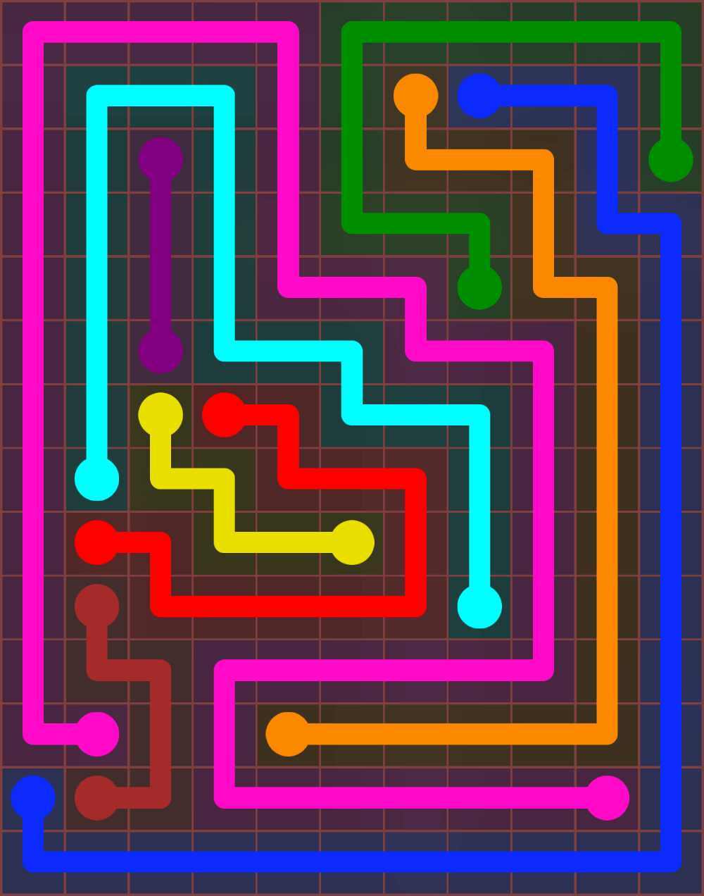 Flow Free 6777 Solution