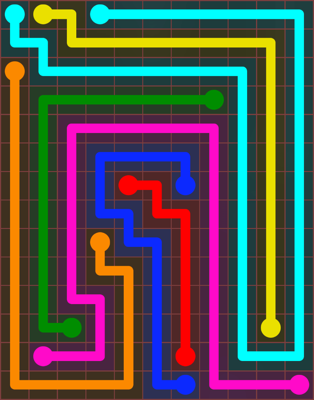 Flow Free 6783 Solution