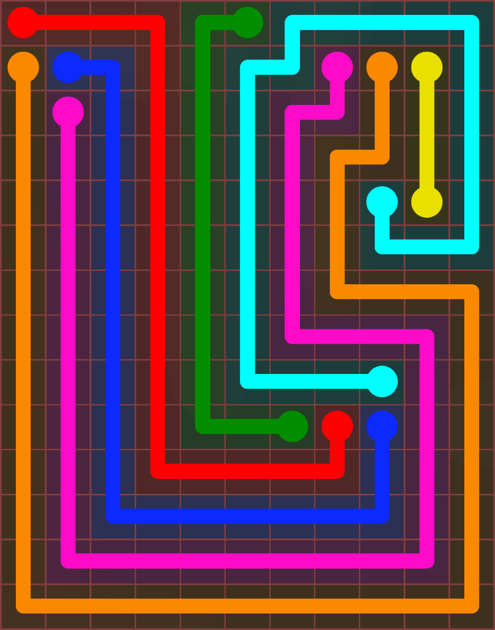 Flow Free 6784 Solution