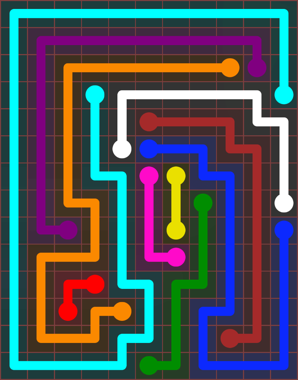 Flow Free 6788 Solution