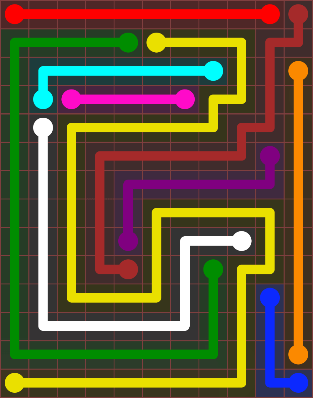 Flow Free 6795 Solution