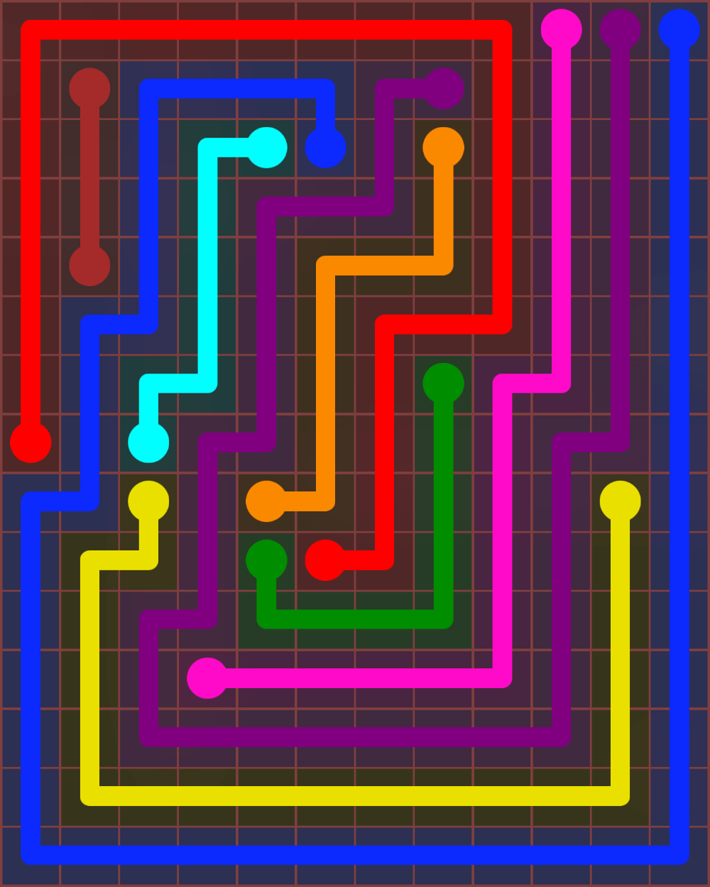 Flow Free 7059 Solution