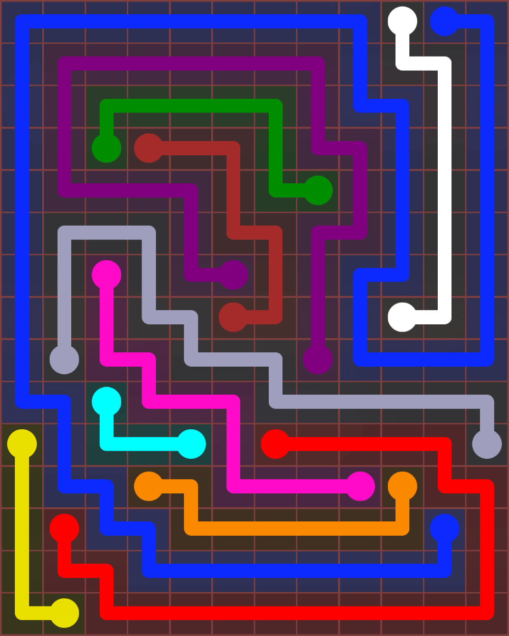 Flow Free 7122 Solution