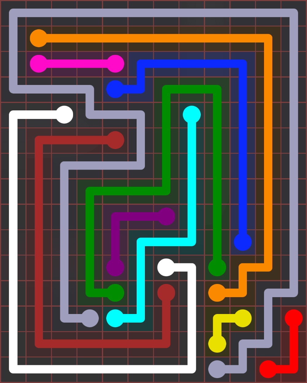 Flow Free 7131 Solution