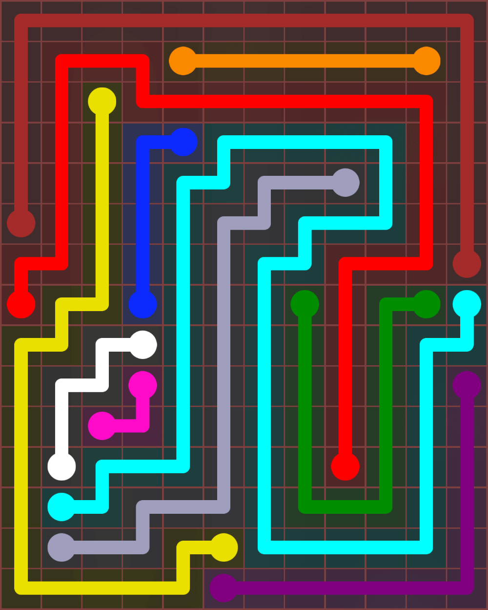 Flow Free 7191 Solution