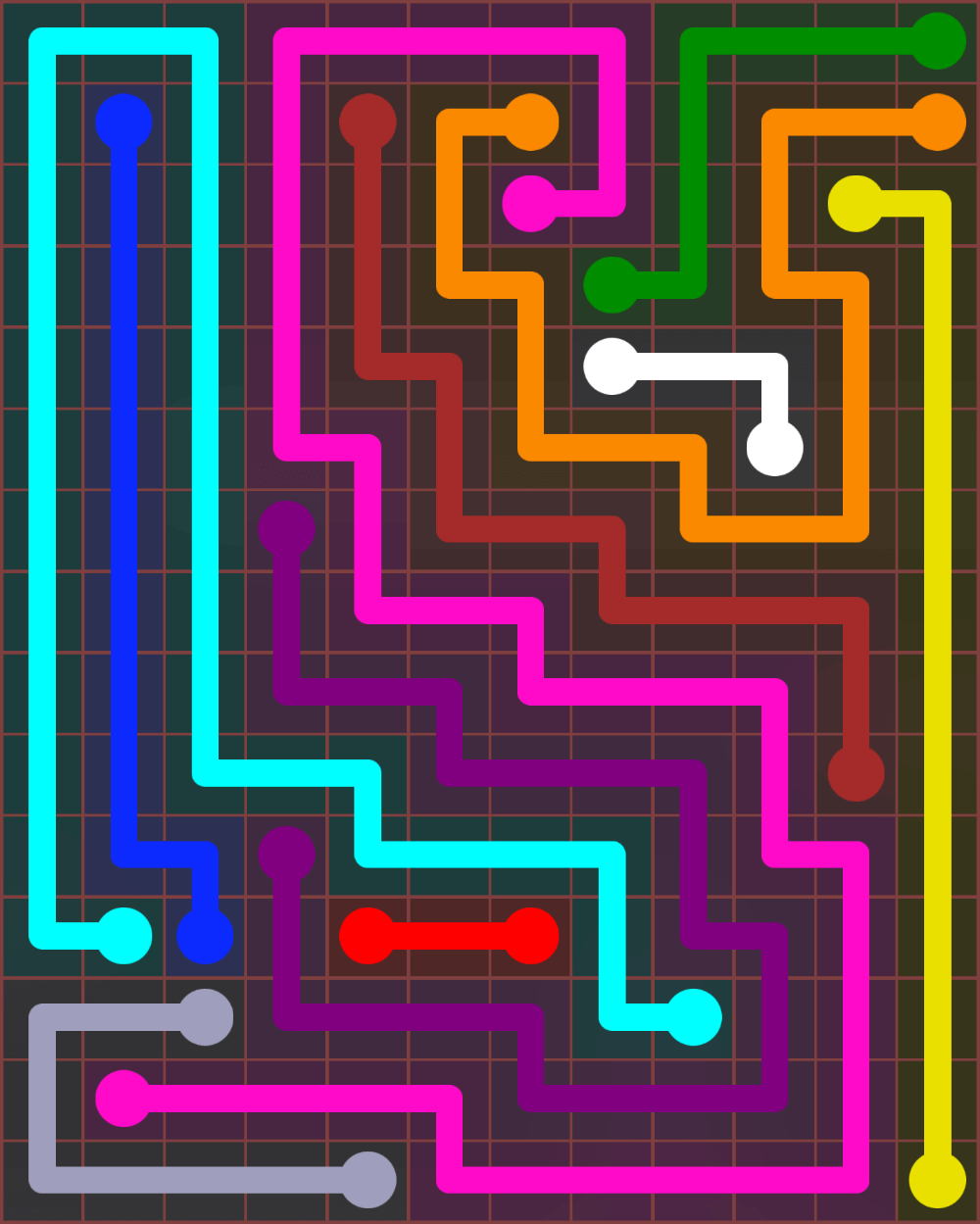 Flow Free 6914 Solution