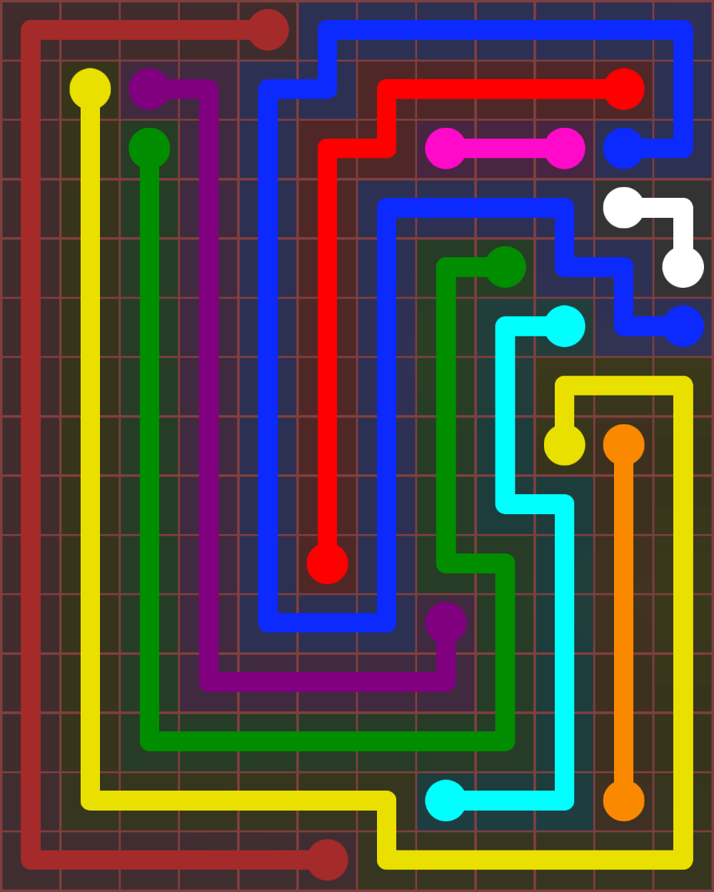 Flow Free 6917 Solution