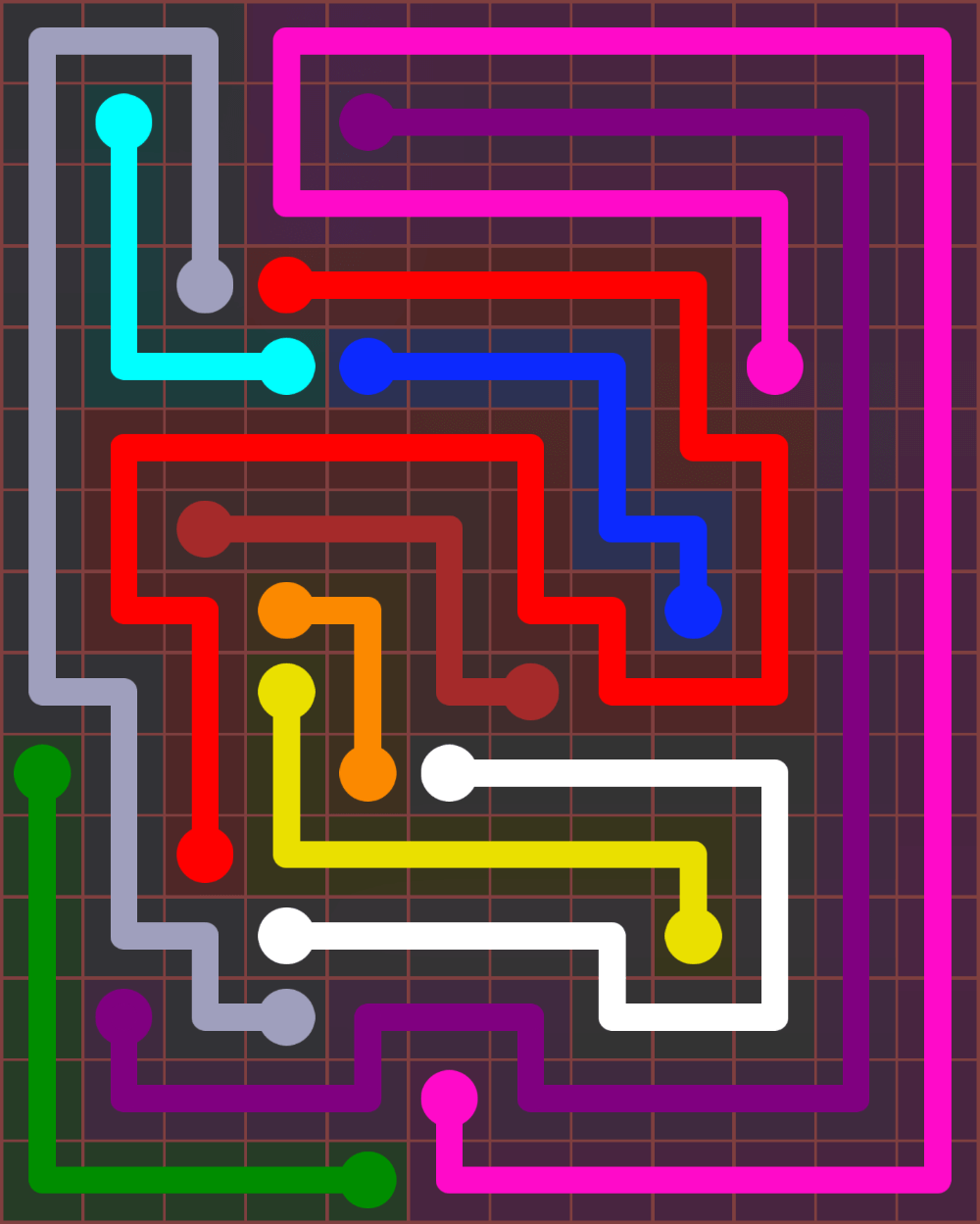 Flow Free 7223 Solution