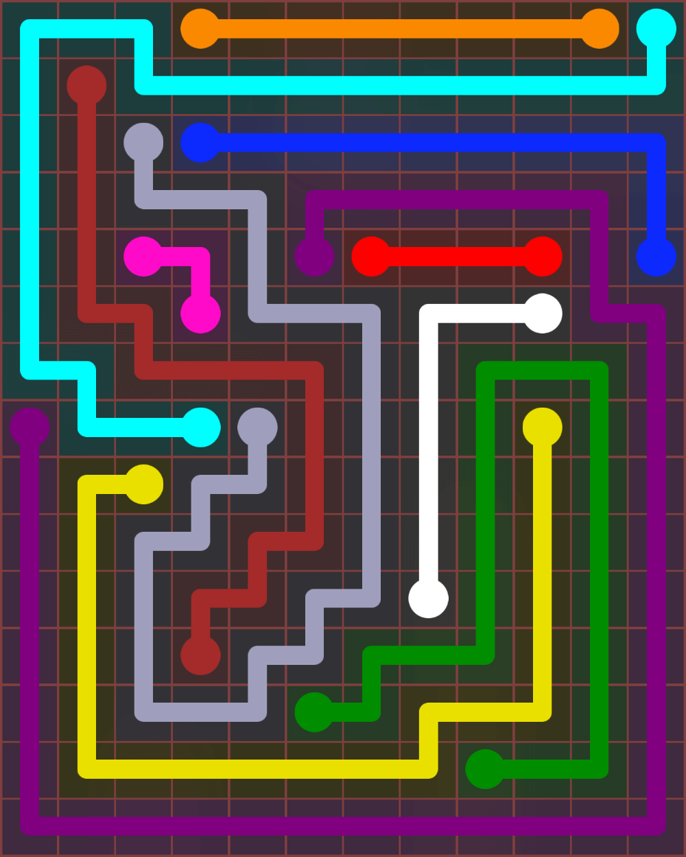 Flow Free 7315 Solution