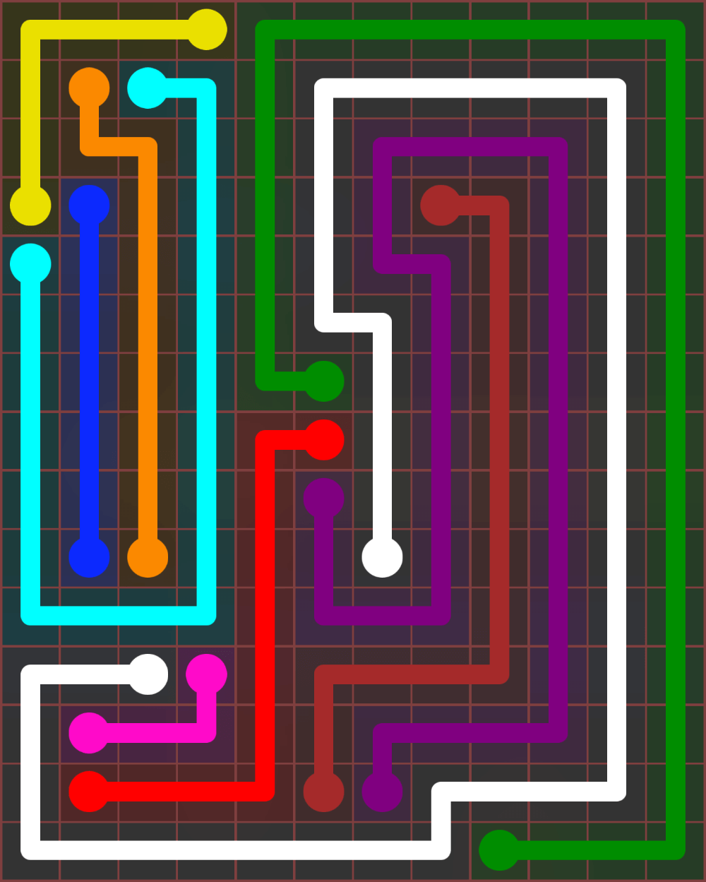 Flow Free 6960 Solution