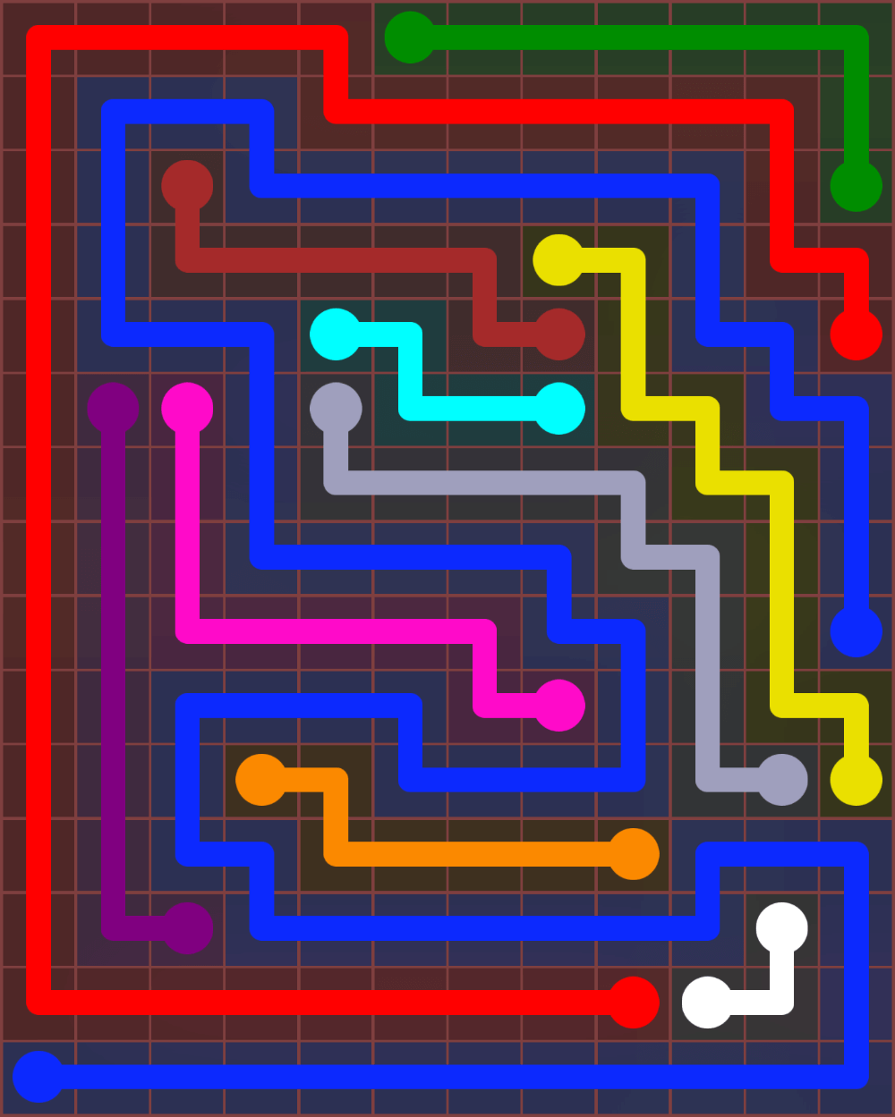 Flow Free 6980 Solution