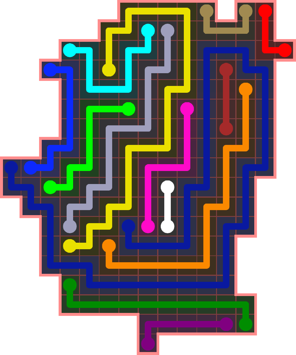 Flow Free 3866 Solution