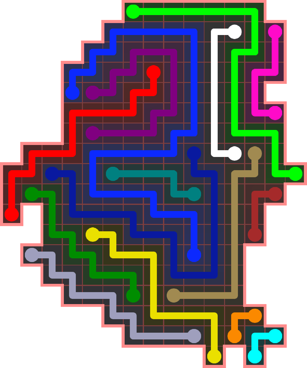 Flow Free 3867 Solution