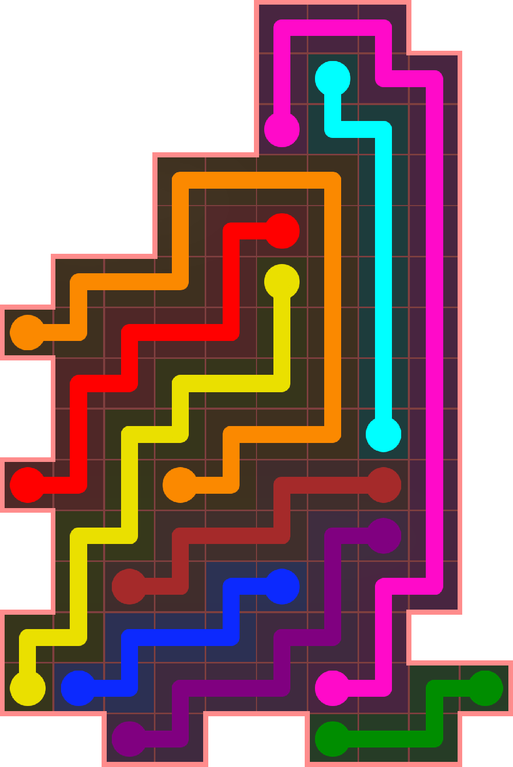 Flow Free 3789 Solution