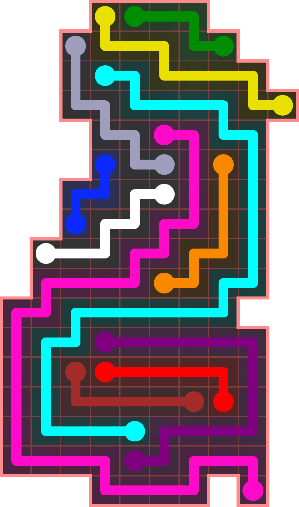 Flow Free 3810 Solution