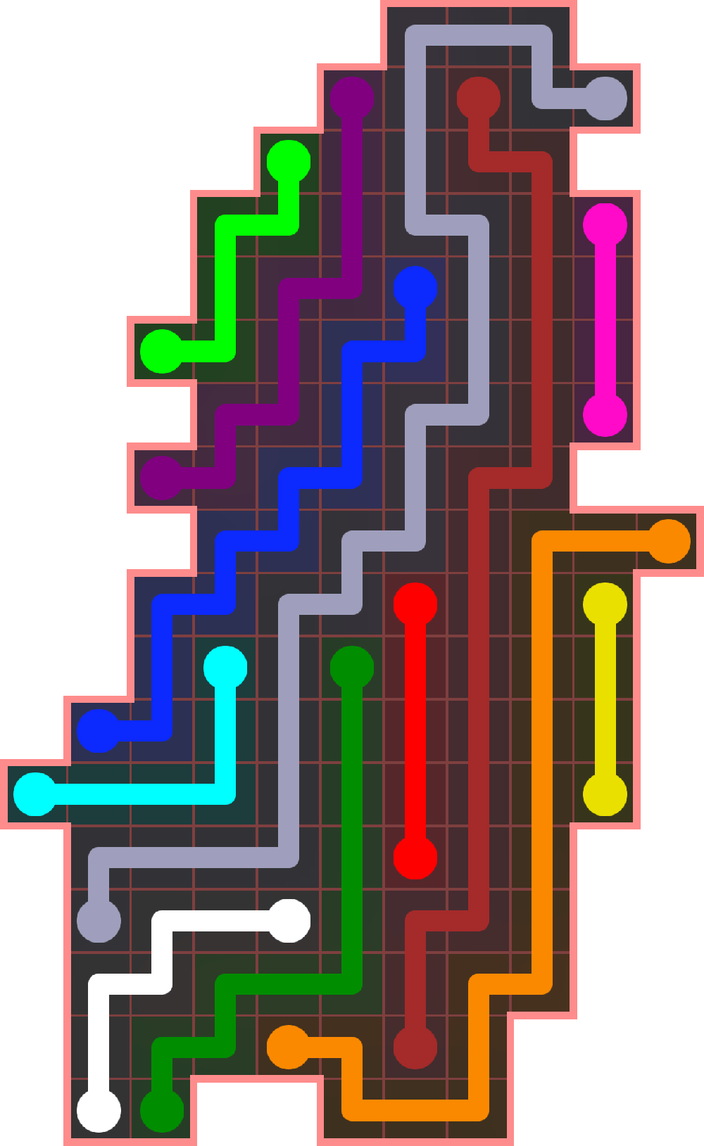 Flow Free 3813 Solution