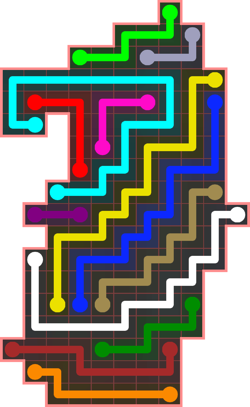 Flow Free 3819 Solution