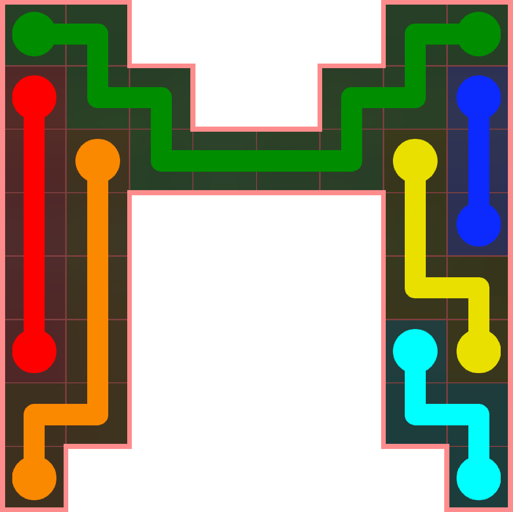 Flow Free 3871 Solution